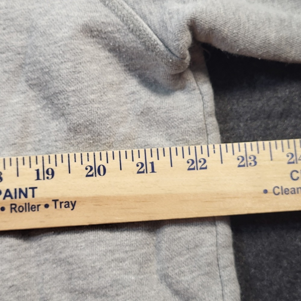 Ralph Lauren Polo Hoodie Men's  Small Gray Sweater Green Tag Vintage - Picture 2 of 9